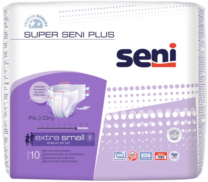  Seni  Super Plus  XS 10 .