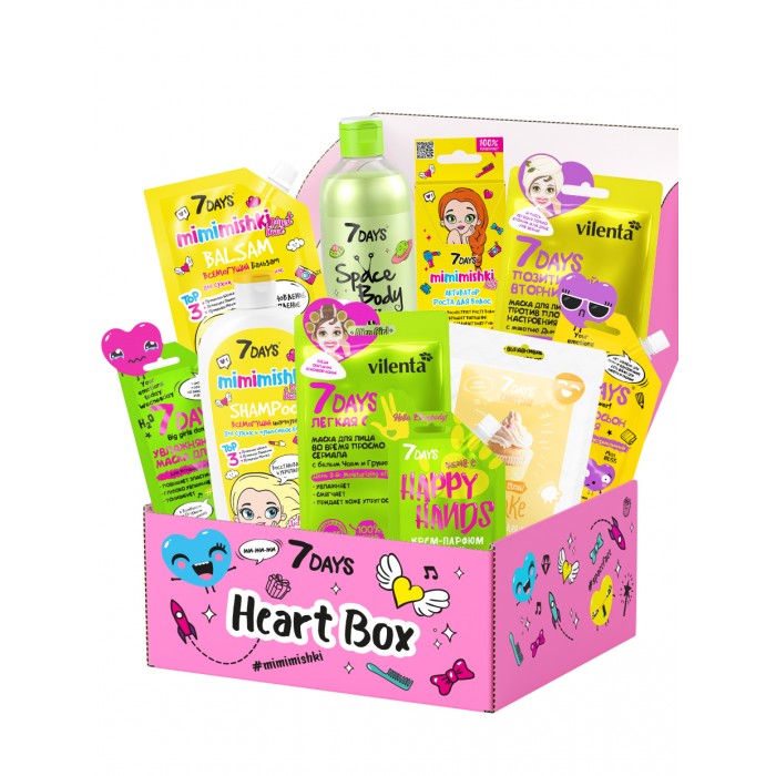  7Days        ,    heart box 304