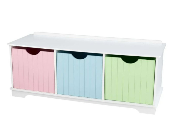  KidKraft      Storage Bench Pastel