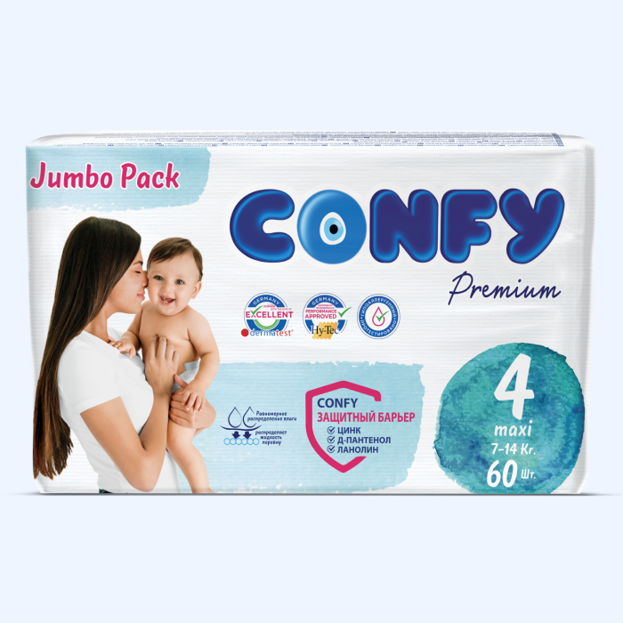  Confy   .4 (7-14 ) Jumbo 60 .