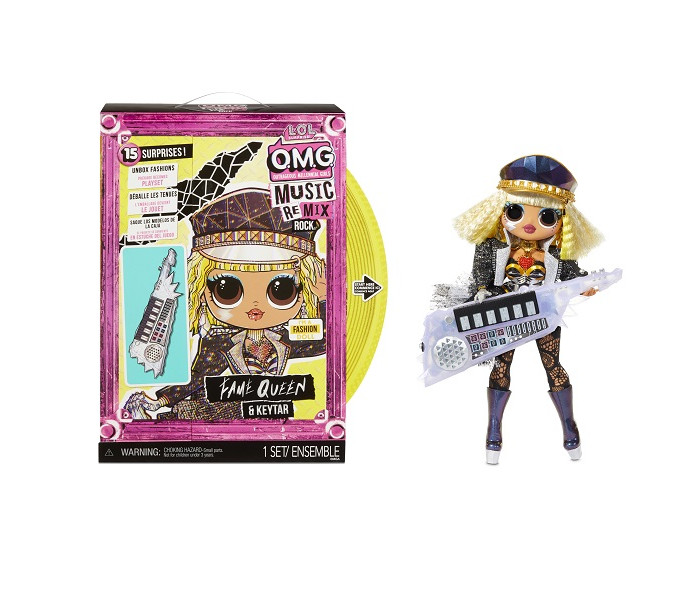  L.O.L. LIL Outrageous Surprise  OMG Remix Rock-Fame Queen and Keytar