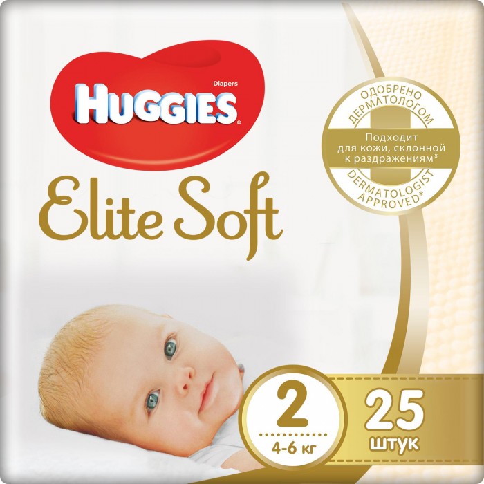  Huggies    2 (4-6 ) 25 .