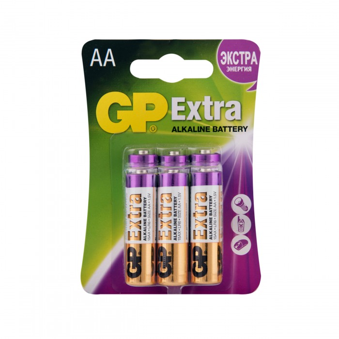  GP Batteries   (LR6) 6 .