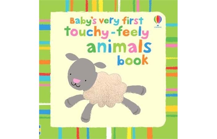  Usborne Baby's Very First Touchy-Feely Animals Book