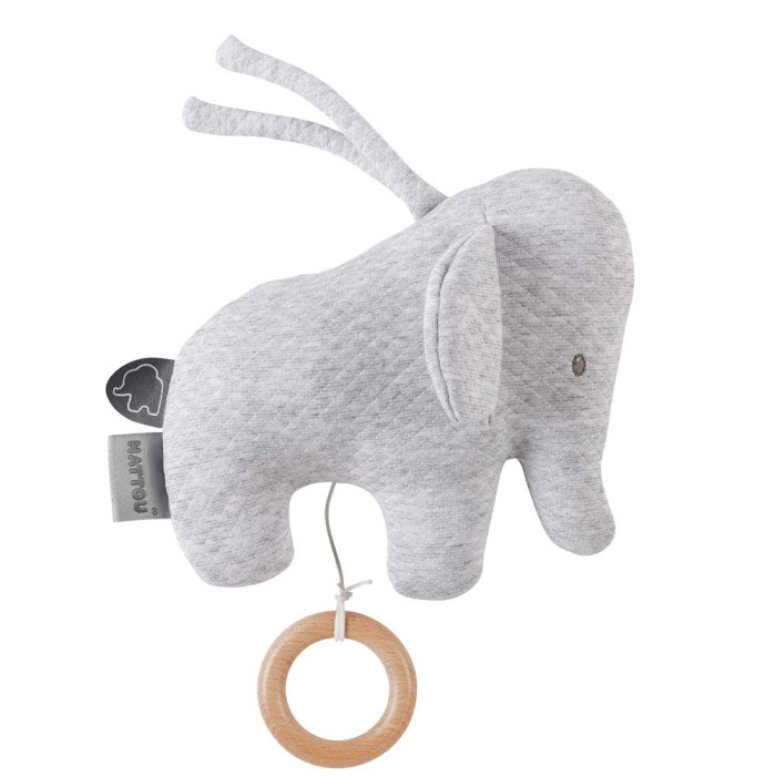   Nattou Musical Soft toy Tembo jacquard  21  