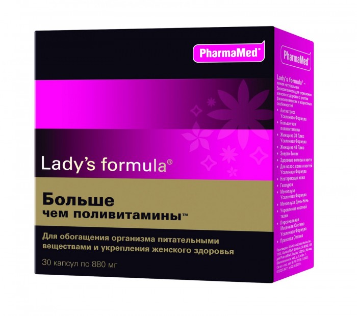  Lady's Formula       30 .