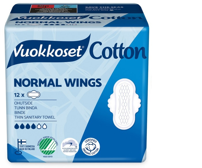  Vuokkoset  Cotton Normal Wings    12 .