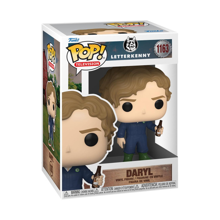  Funko  pop! Television Letterkenny Daryl