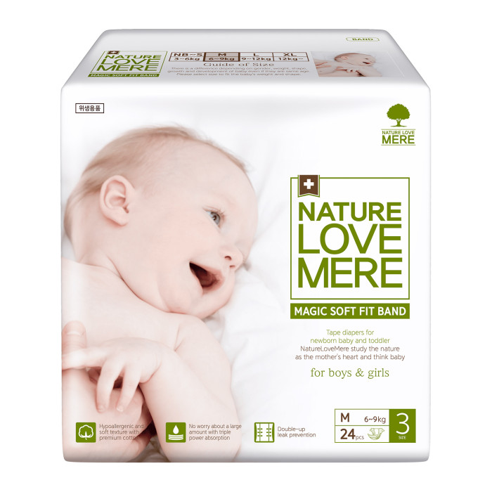  Nature Love Mere    Magic Soft M (6-9 ) 24 .