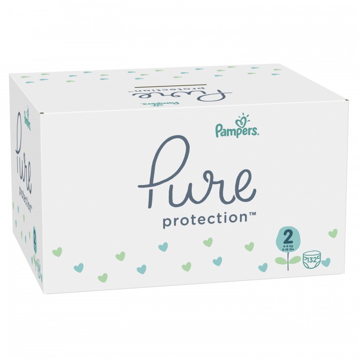  Pampers  Pure Protection .2 (4-8 ) 132 .