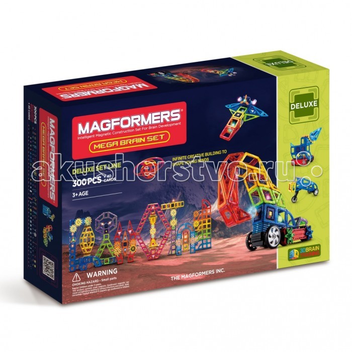  Magformers  Mega Brain Set 63100