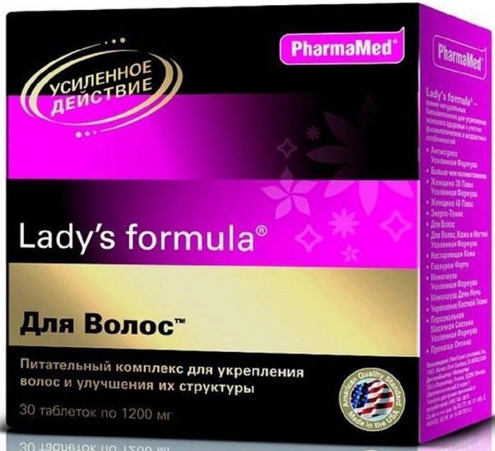  Lady's Formula    30 .