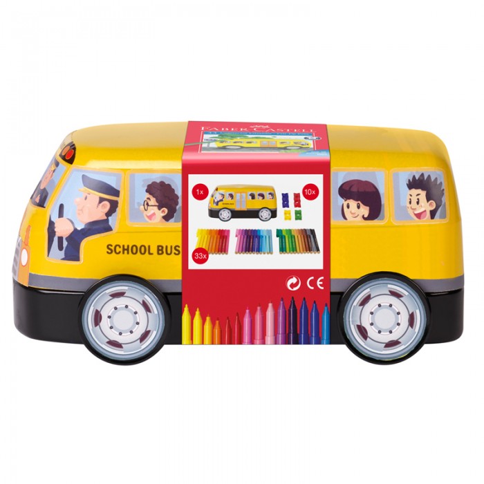  Faber-Castell    Connector School Bus + 10 c