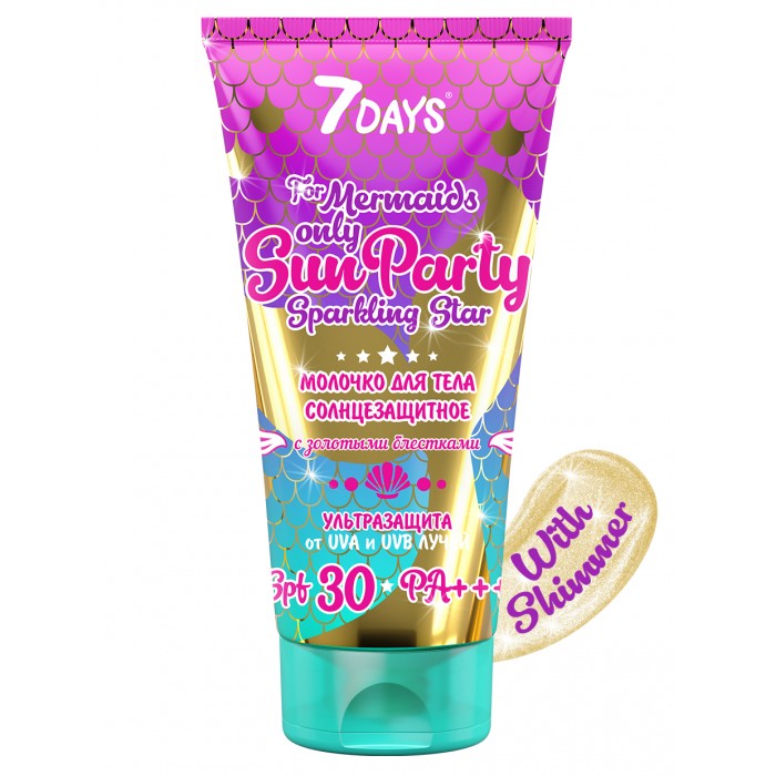  7Days    sun party sparkling star  SPF30 pa+++ 150 