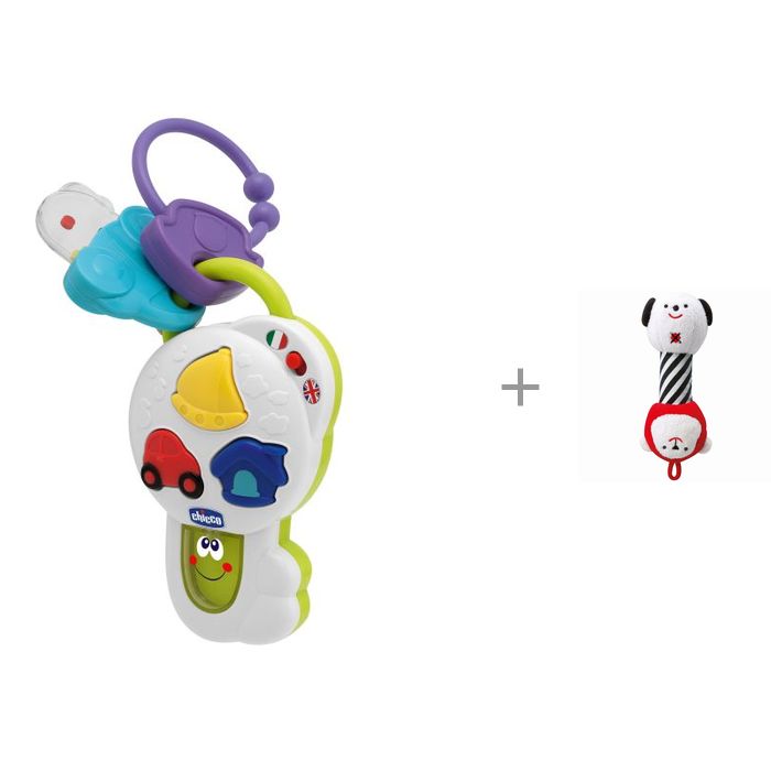   Chicco      Combi Dumbbell Rattle & Teether