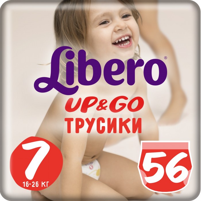  Libero - Up&Go Size 7 (16-26), 56 .