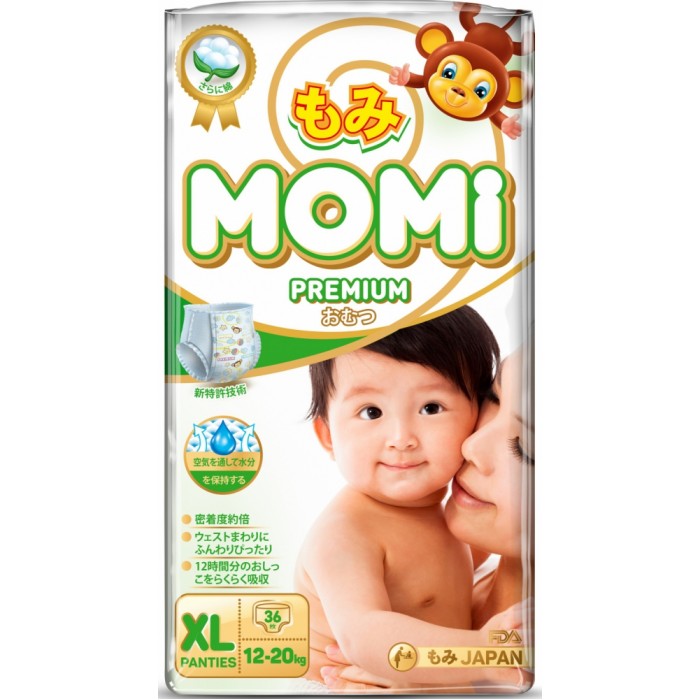  Momi Premium - XL (12-20 ) 36 .