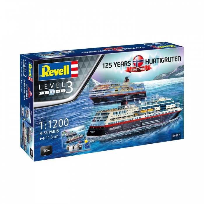  Revell      125  Hurtigruten Trollfjord & Midnatsol