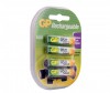  GP  Rechargeable AAA (LR03) 4 . - GP   Rechargeable AAA (LR03) 4 .