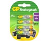  GP  Rechargeable AAA (LR03) 4 . - GP   Rechargeable AAA (LR03) 4 .