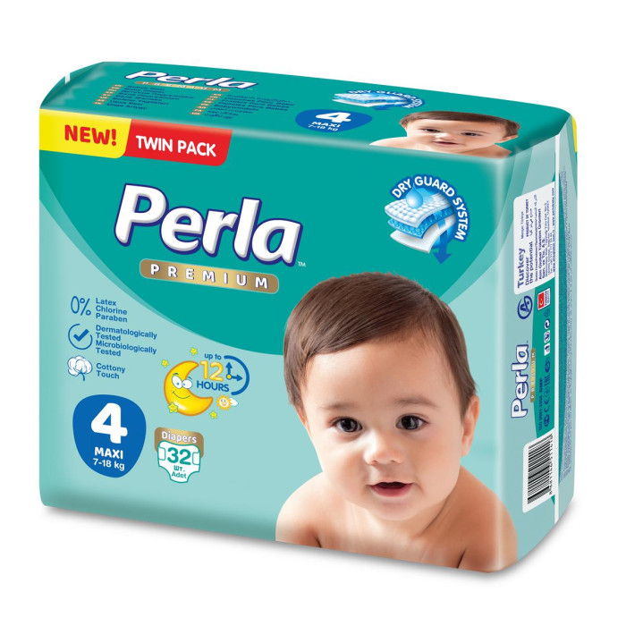  Perla Baby  Premium Twin Maxi (7-18 ) 32 .