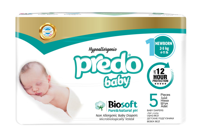  Predo Baby  1 New Born Size (2-5 ) 5 .