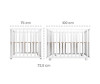  Roba  Foldable playpen 74100 - Roba  74100 Foldable playpen