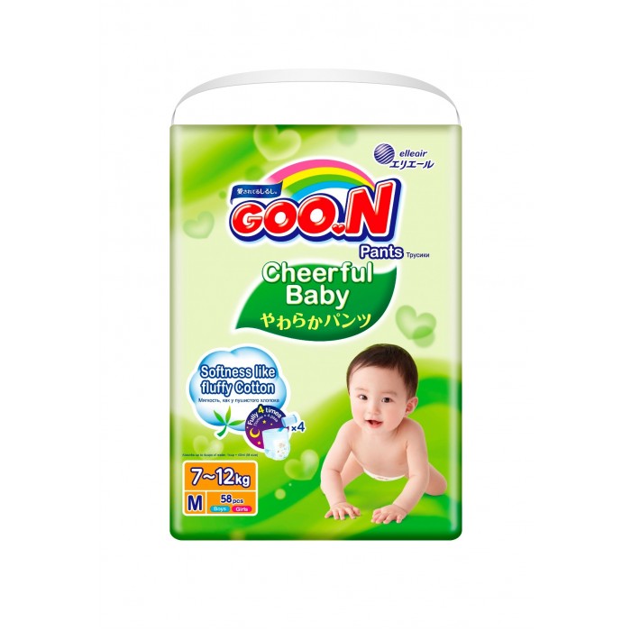  GooN Cheerful Baby - M (6-11 ) 58 