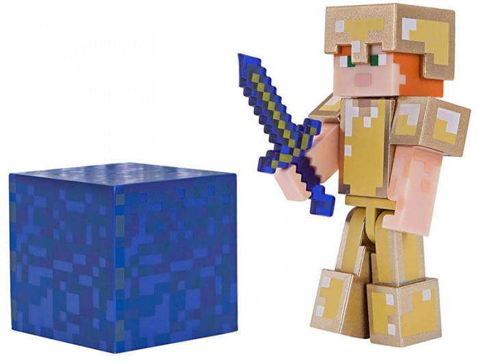  Minecraft  Alex in Gold Armor 8 