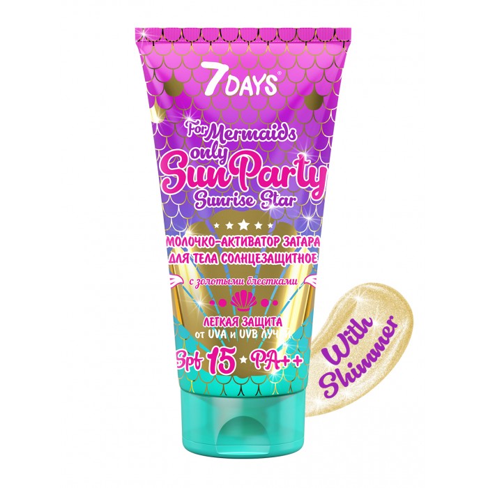  7Days -    sun party sunrise star  SPF15 pa++ 150 