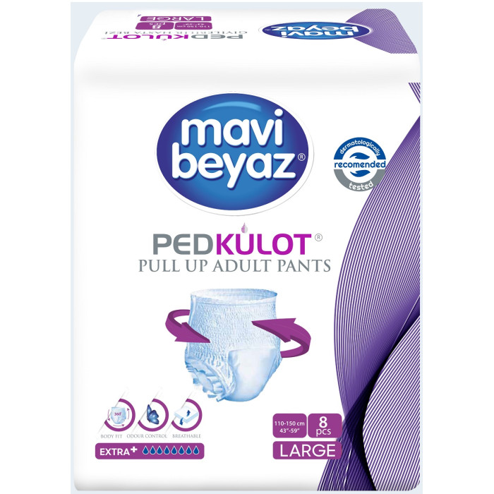  Mavi Beyaz -   L 110-150  8 .