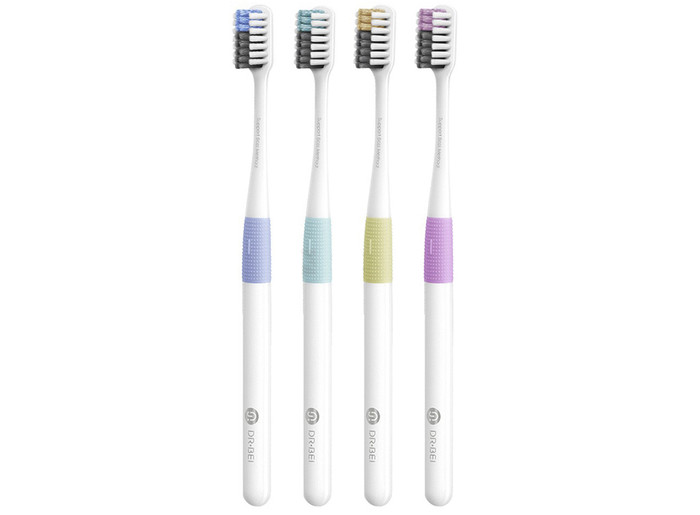  Dr.Bei    Bass Toothbrush Travel Pakage 4 .