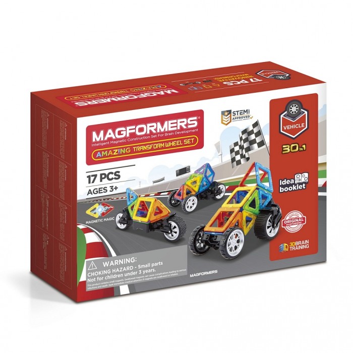  Magformers  Amazing Transform Wheel Set