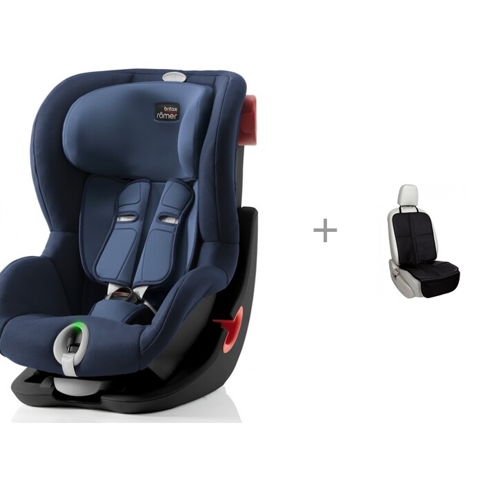  Britax Roemer King II LS  Carrello    - Black Series Moonlight Blue