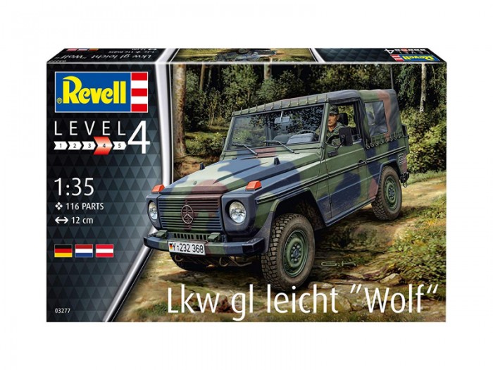  Revell      Lkw gl leicht Wolf