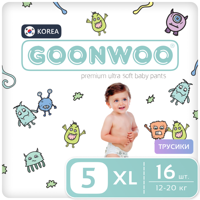  Goonwoo - 5/XL (12-20 ) 16 .