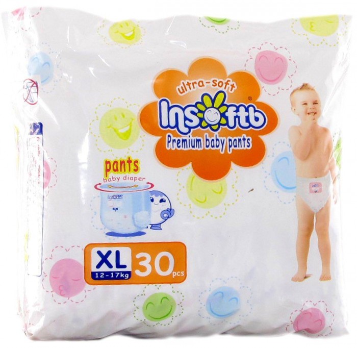  Insoftb - Premium Ultra-soft XL (12-17 ) 30 .