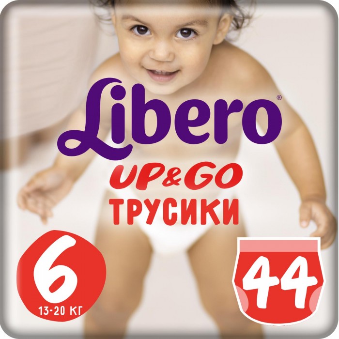  Libero - Up&Go Size 6 (13-20), 44 .