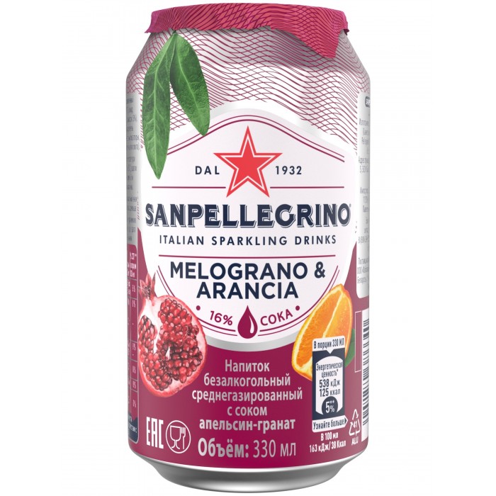  Sanpellegrino      0.33 