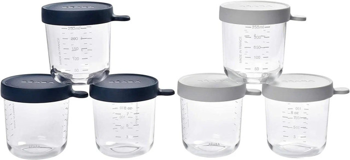  Beaba   Set 6 Portions Verre 250  6 .