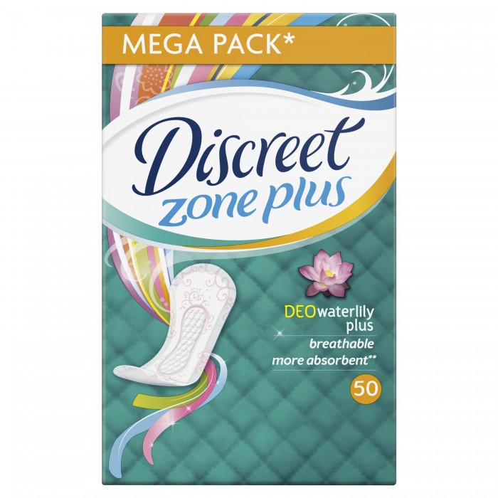  Discreet Plus       Deo Water Lily Plus Trio 50 .