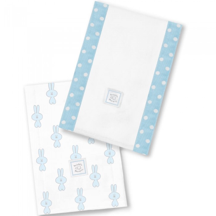  SwaddleDesigns  Baby Burpie Little Bunnie