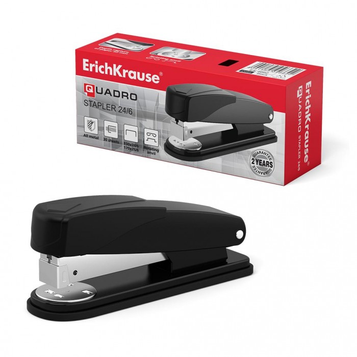  ErichKrause  24/6 Quadro Half-strip  30 