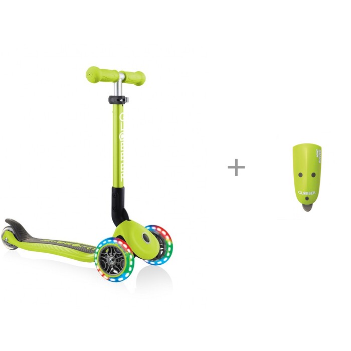   Globber Junior Foldable Lights    Mini Buzzer