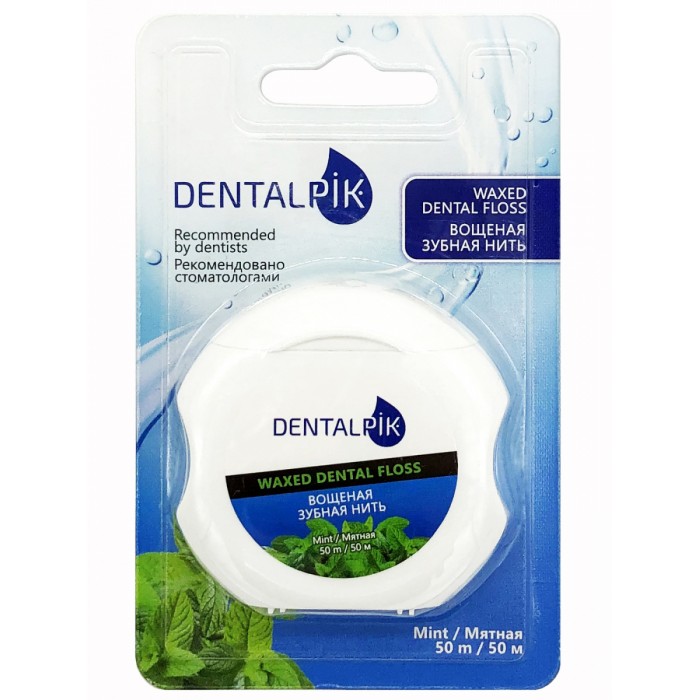  Dentalpik    Floss Mint Waxed  50 