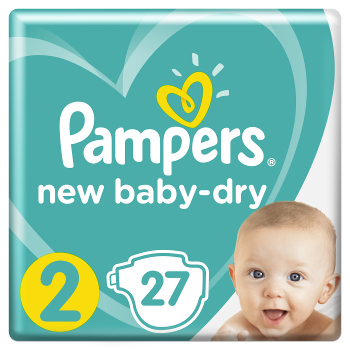  Pampers  New Baby-Dry   .2 (4-8 ) 27 .