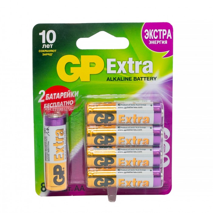  GP Batteries   (LR6) 10 .