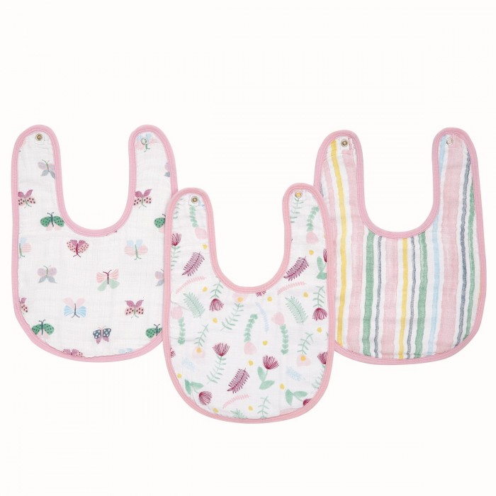  Aden&Anais  little bibs Floral fauna 3 .