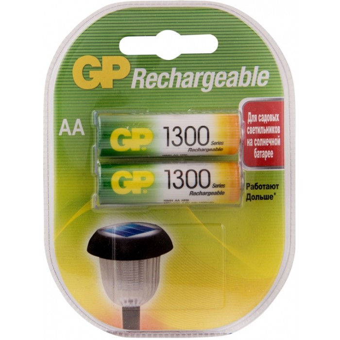  GP  AA (HR06) 1300mAh 2 .