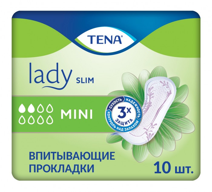  Tena   Lady Slim Mini 10 .